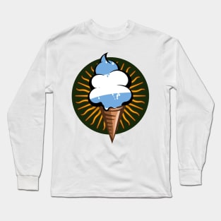 Argentina flag ice cream Long Sleeve T-Shirt